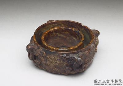 图片[2]-Jade circular water holder, Late Ming to Qing dynasty-China Archive